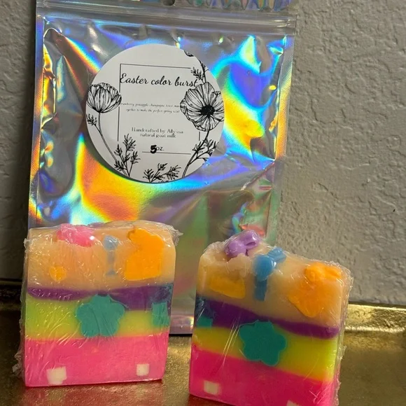 Easter Color Burst GoatMilk Soap - Picture 5 of 5